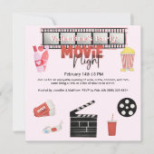 Invitation Carré de soirée de la Saint Valentin (Devant)