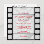 Invitation Carré du cinéma (Devant / Derrière)