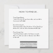 Invitation Carré du cinéma (Dos)