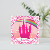 Invitation Carré du Palais rose (Debout devant)