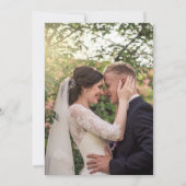 Invitation Carreaux de citron de la côte d'Amalfi Italie Phot (Dos)