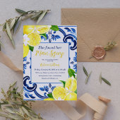 Invitation Carrelage bleu carrelage principal Citron Citrus F