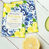 Invitation Carrelage bleu carrelage principal Citron Citrus F