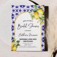 Carrelage bleu méditerranéen Fête des mariées citr