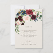 Invitation Carte-cadeau automnale élégante (Devant)