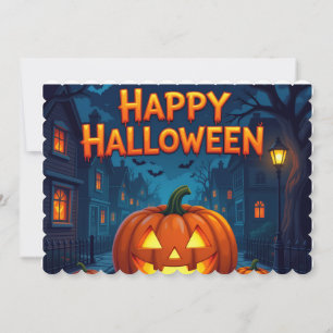 Invitation carte-cadeau Halloween