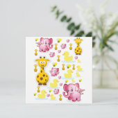 Invitation Carte d'anniversaire (Debout devant)