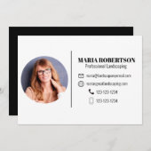 Invitation carte de visite (Devant / Derrière)