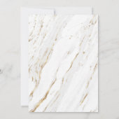 Invitation Carte du Monde en Marbre pour Destinati (Dos)