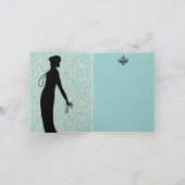 Invitation Carte/invitations de ~ de plat de mode de Moi (Intérieur)