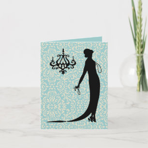 Invitation Carte/invitations de ~ de plat de mode de Moi