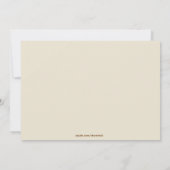 Invitation Carte photo de texte d'anniversaire (Dos)