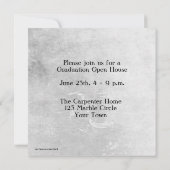 Invitation Carte photo Gris Film Strip Grunge (Dos)