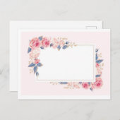 Invitation carte postale (Devant / Derrière)