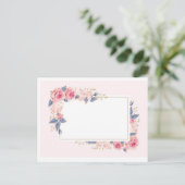 Invitation carte postale (Debout devant)