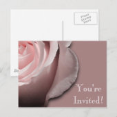 Invitation carte postale (Devant / Derrière)