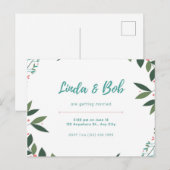 Invitation carte postale (Devant / Derrière)