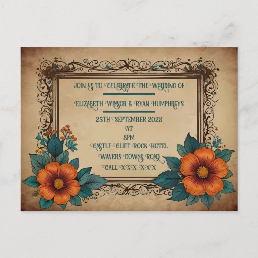 Invitation carte postale (Devant)