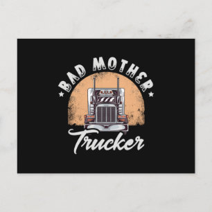 Invitation Carte Postale 01.Camion pour conducteur de camion