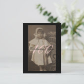 Invitation Carte Postale 100e anniversaire (Debout devant)