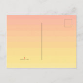 Invitation Carte Postale 1er anniversaire SoCal (Dos)