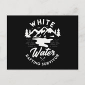 Invitation Carte Postale 27.White Water Rafting Survivor (Devant)