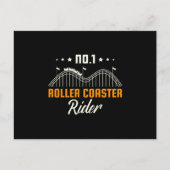 Invitation Carte Postale 28. Roller coaster No1 Roller Coaster Rider (Devant)