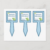 Invitation Carte Postale 3 Coupe Cake Pictures Turtle Reef Ocean Turtle (Devant)