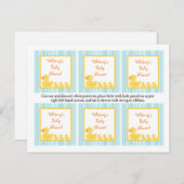 Invitation Carte Postale 6 Favoriser les étiquettes Boules en caoutchouc (Devant / Derrière)