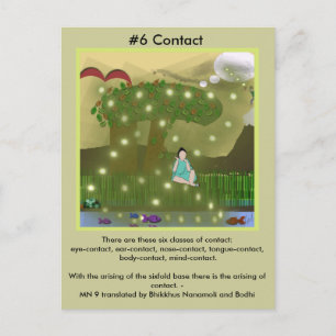 Invitation Carte Postale #6 Utilisation des six sens - de Dépendants se lev