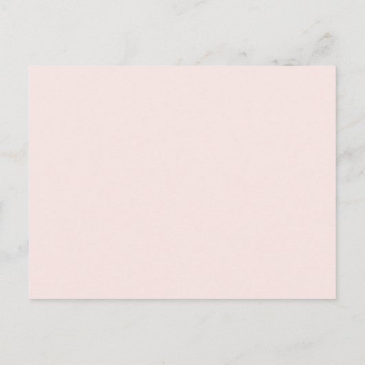 Invitation Carte Postale Adorable Pink et Grey Pastel Bubbles Sip & See (Dos)