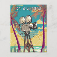 Affiche de caméra de cinéma Los Angeles
