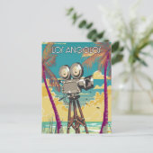 Invitation Carte Postale Affiche de caméra de cinéma Los Angeles (Debout devant)