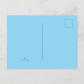 Invitation Carte Postale Alien et amis de l'espace (Dos)