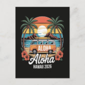 Invitation Carte Postale Aloha Hawaï 2026 (Devant)