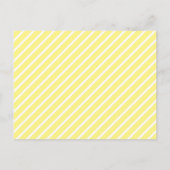 Invitation Carte Postale Anniversaire d'enfant jaune (Dos)