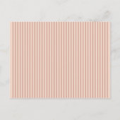 Invitation Carte Postale Aquarelle Verdure Fête des mariées à fond bleu (Dos)