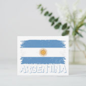 Invitation Carte Postale Argentine Lettering (Debout devant)