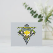 Invitation Carte Postale Armored Up - Cannonbolt Omni-Kix (Debout devant)