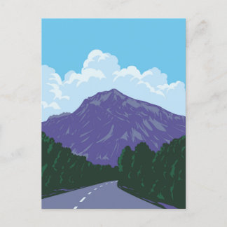 Invitation Carte Postale Art près d'Elsbethen Salzburg Autriche WPA Art