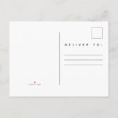 Invitation Carte Postale Astronaute dans l'espace | Etoiles d'aquarelle et  (Dos)