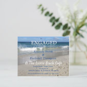 Invitation Carte Postale Au Lovers Beach (Debout devant)