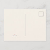 Invitation Carte Postale Baby shower Boho Sunshine (Dos)