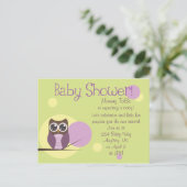 Invitation Carte Postale Baby shower de hibl (Debout devant)
