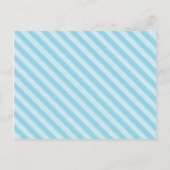 Invitation Carte Postale Baby shower - Prix parfait - Baleine bleue (Dos)