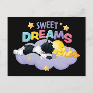Invitation Carte Postale Baby SYLVESTER™ et TWEETY™   Sweet Dreams