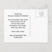 Invitation Carte Postale Basket (Dos)