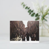 Invitation Carte Postale Bâtiments de Naples (Napoli) (Debout devant)