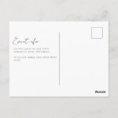 Invitation Carte postale, Beach Bachelorette Invit (Dos)