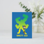 Invitation Carte Postale Ben 10 & Four Arms Shadow (Debout devant)